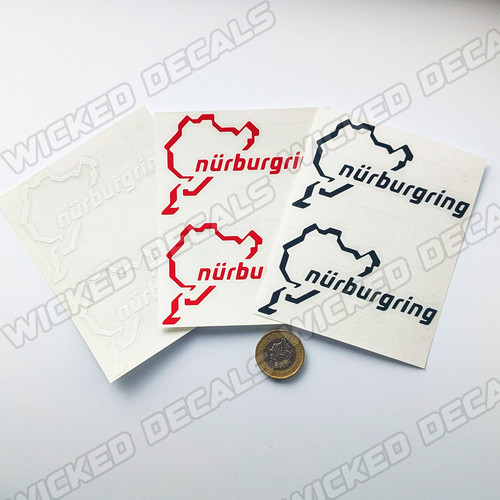 Nurburgring car vinyl - x,