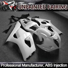 Unpainted White Bodywork Fairing Panel Kit Set For Suzuki GSXR 1000 K3 2003 2004