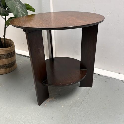 1930s art deco dark - dark, oak