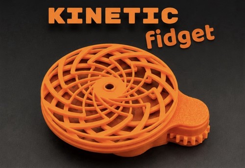 Printed kinetic fidget toy - fidget,