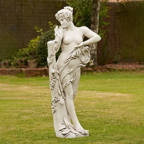 Aimee nude stone garden statue - aimee,