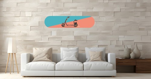 Wall art skateboard deck - art,