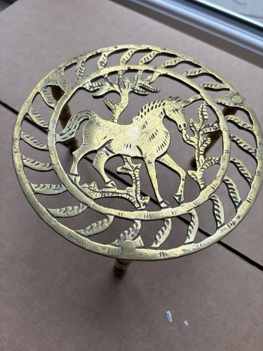 Vintage brass trivet legs - vintage,