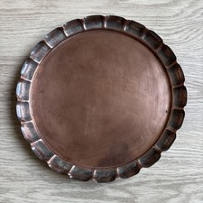 An Antique English Copper Tray