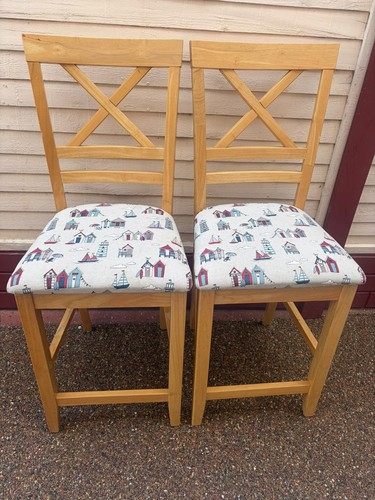 Pair pretty wooden bar - pair,
