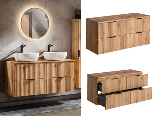 Bathroom double vanity - double, unit