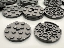 LEGO Plate 4x4 Round, Hole &