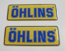 OHLINS stickers - decals - 2 x