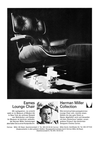 Eames lounge chair poster - chair,