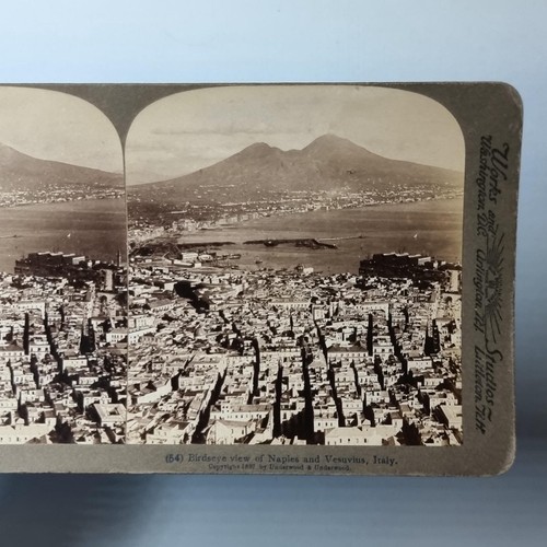 Naples italy stereoview c1895 - naples,