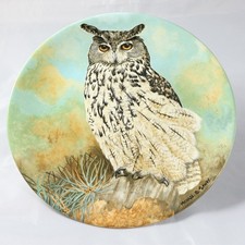 Coalport Eagle Owl Bone China Plate - Limited Edition Certificate & Box