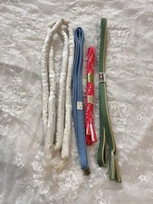 Set of Silk Obijime Cords for