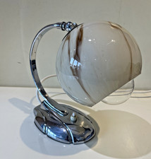 Art Deco Design Chrome Swan