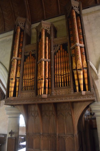 Organ holy cross - cross, church