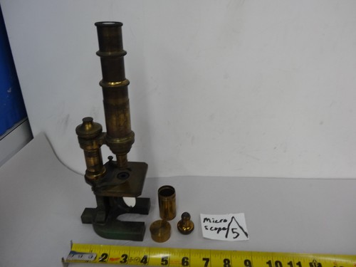 Antique late 1800s microscope - late,