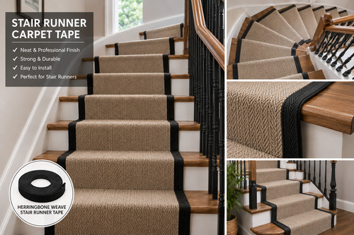 Stair runner carpet edging - runner, &