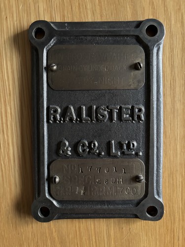 Lister stationary engine - lister, d