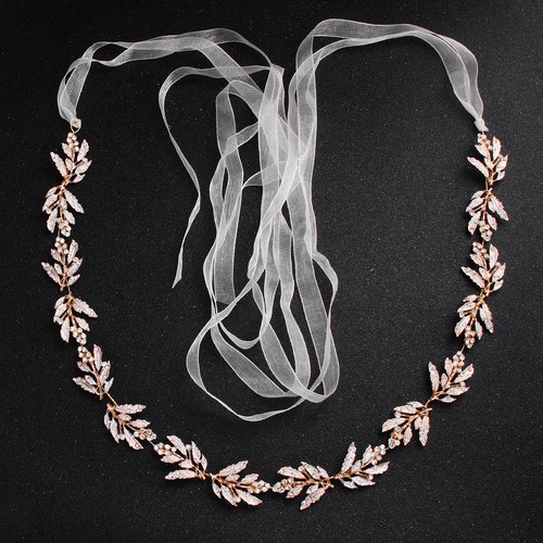 Leaf style crystal - style, sash