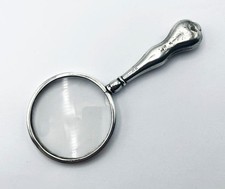 SILVER MAGNIFYING GLASS BIRMINGHAM 1904