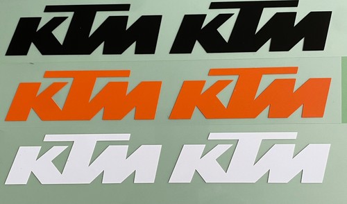 Two ktm motorbike - ktm, stickers