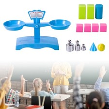 DIY Balance Scale Lever Plastic Weighing Scale Science Math Teaching Scale Toy
