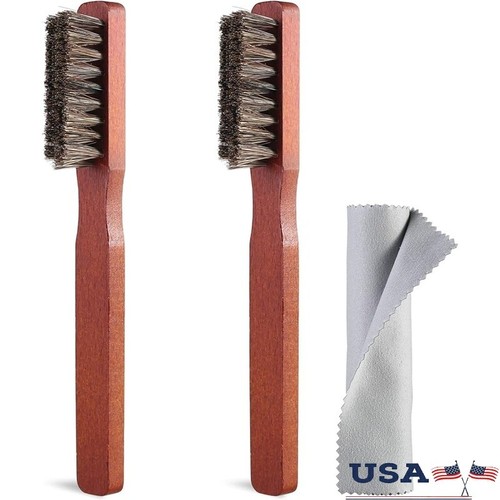Horse hair shoe brush - shoe, set