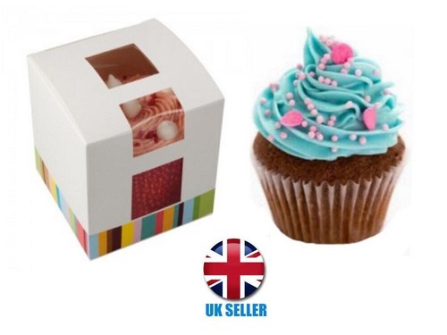 Single cupcake boxes - cupcake,