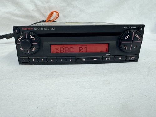 Car stereo seat ibiza 6l - ibiza,