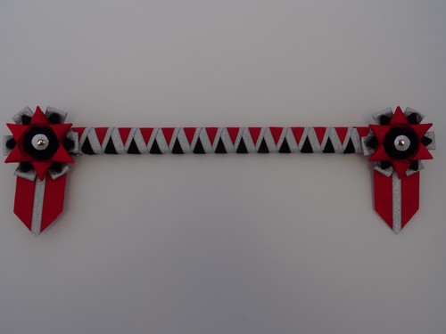 Red black silver - silver, standard