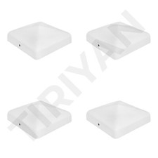 PYRAMID SQUARE METAL White