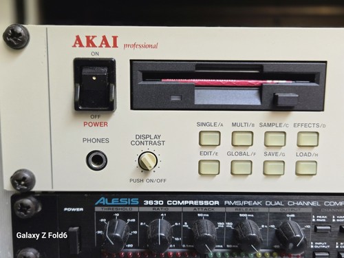Akai s3000xl midi digital - midi,