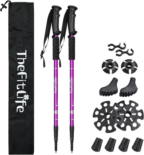 Telescopic trekking poles for - trekking,