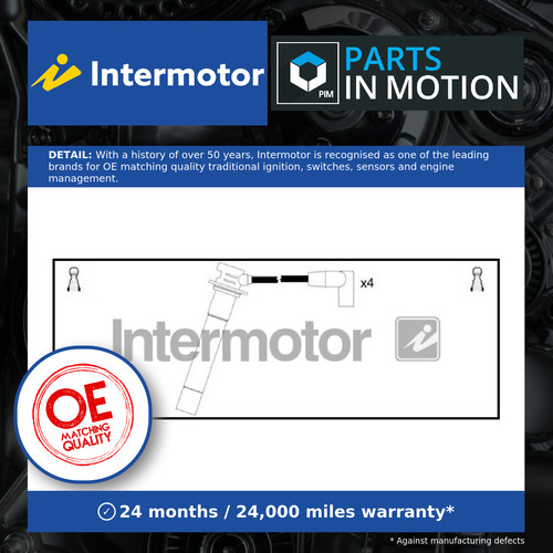 Leads ignition cables set - ignition,