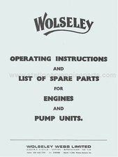 Wolseley WD & WLB Stationary