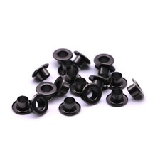 5mm Round Black Double Sided