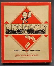 1940s Vintage Monopoly Original Game Metal Players Pieces  *No Board*
