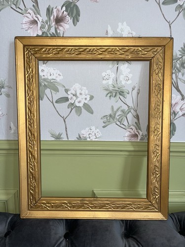 Vintage gold giltwood - gold,