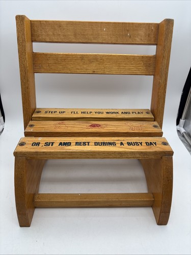 Vintage step sit children s - step-r-sit, children's