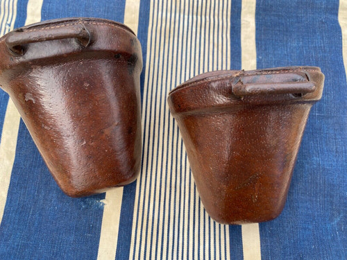 Antique leather covered - antique,