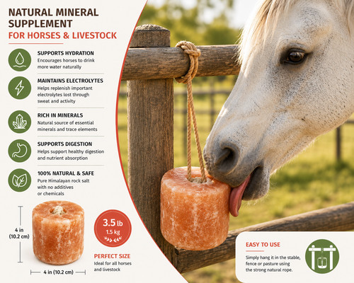 Horse herbs himalayan - himalayan, salt