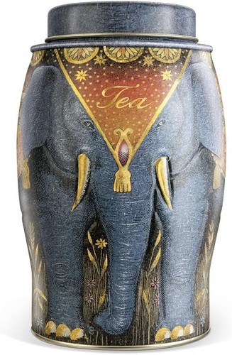 Williamson elephant tea caddy - williamson,