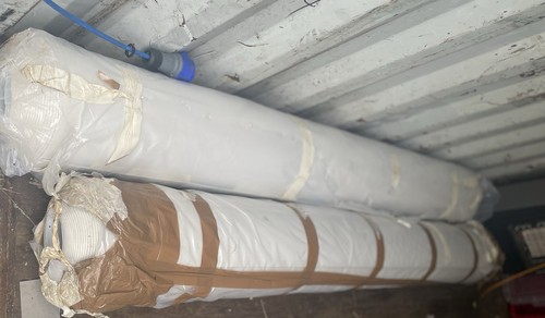 Rolls wrapped new lino - wrapped,