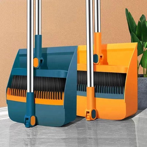 Long handled dustpan and brush - handled,