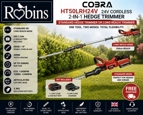 Cobra ht50lrh24v 2in1 - cobra,