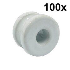 100 x Porcelain Donut