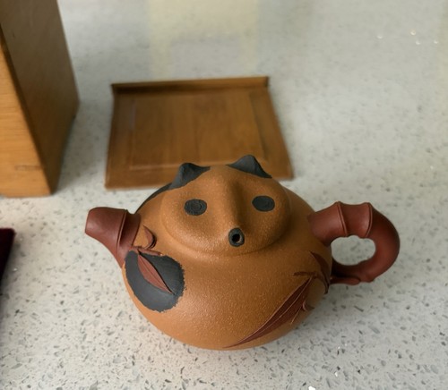 Clay panda teapot yixing zisha - panda,