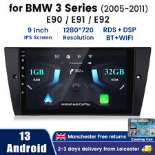 For BMW E90 E91 E92 E93 Android 13 Car Radio Stereo GPS DAB Carplay Sat Nav WIFI