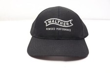 Genuine Walther Arms Powered Performance Black One Size Hat Adjustable RARE