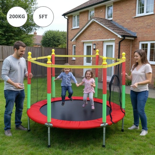 5ft kids trampoline with - trampoline,