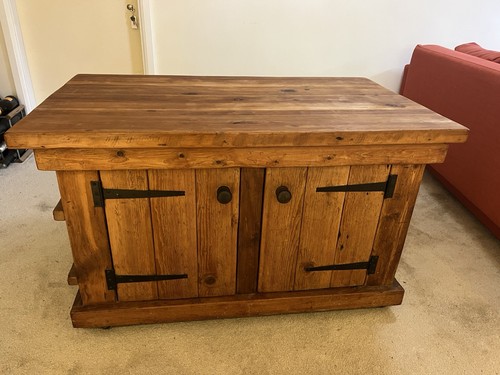 Kitchen island rolling storage - kitchen,